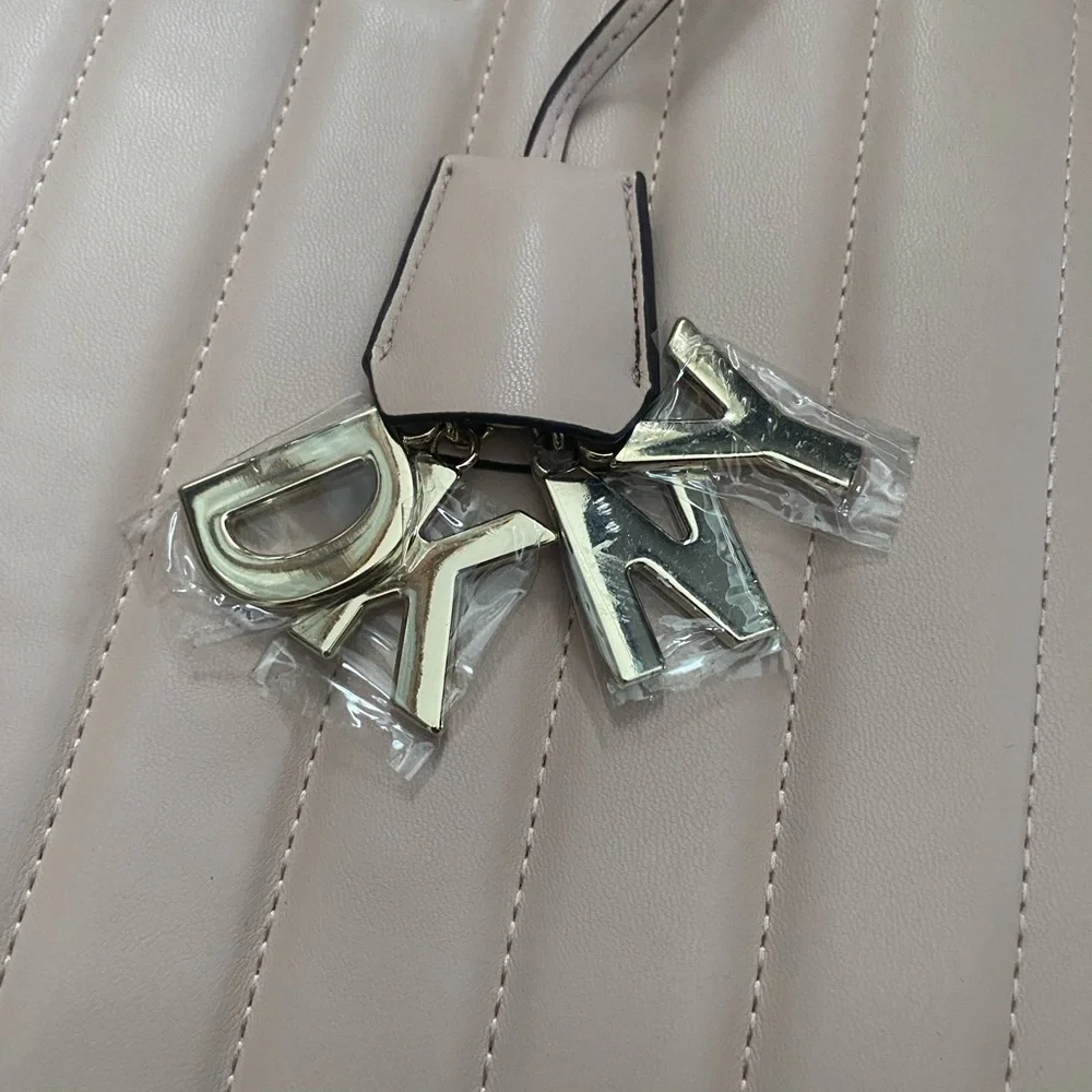 DKNY Pink Paige Medium Satchel NWT - Picture 9 of 16